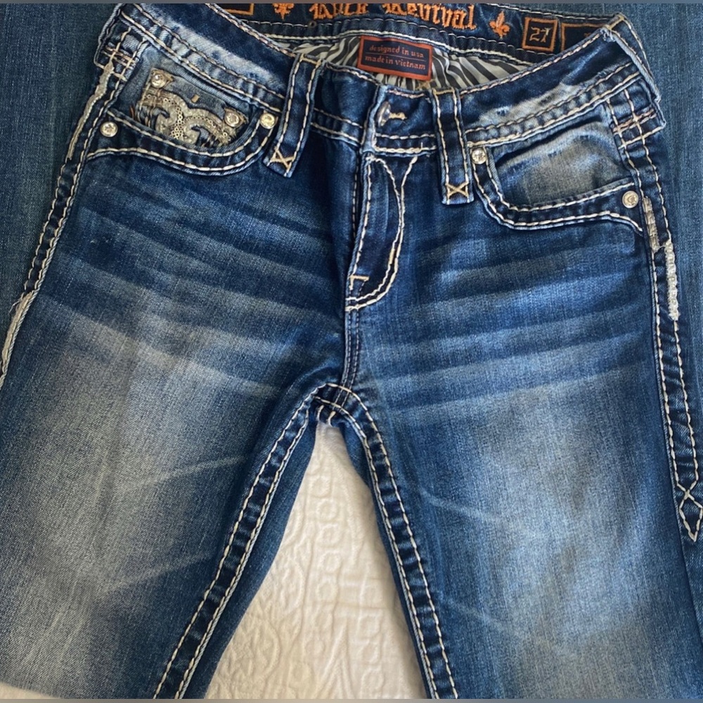 Rock Revival woman’s slim boot cut jeans